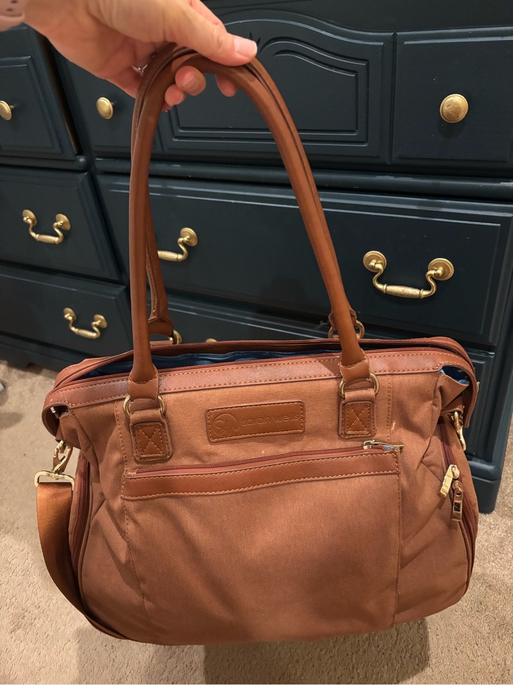 Sarah Wells Claire Breast Pump Work bag excellent condition